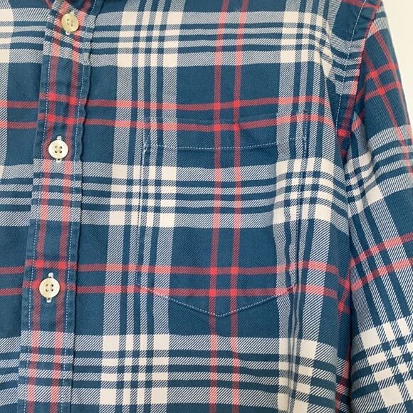 J.CREW Men’s Secret Wash Cotton Poplin Button Down - Picture 2 of 7